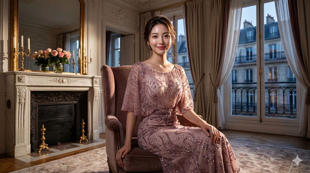 彰化真愛婚禮-高級皇室風格媽媽禮服展示